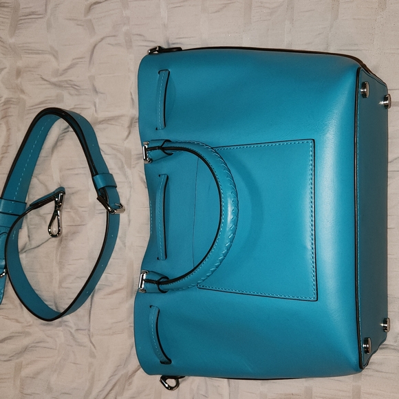 MICHAEL KORS BLAKELY- TEAL BLUE HANDBAG- NWTags. 💙 - Picture 5 of 8